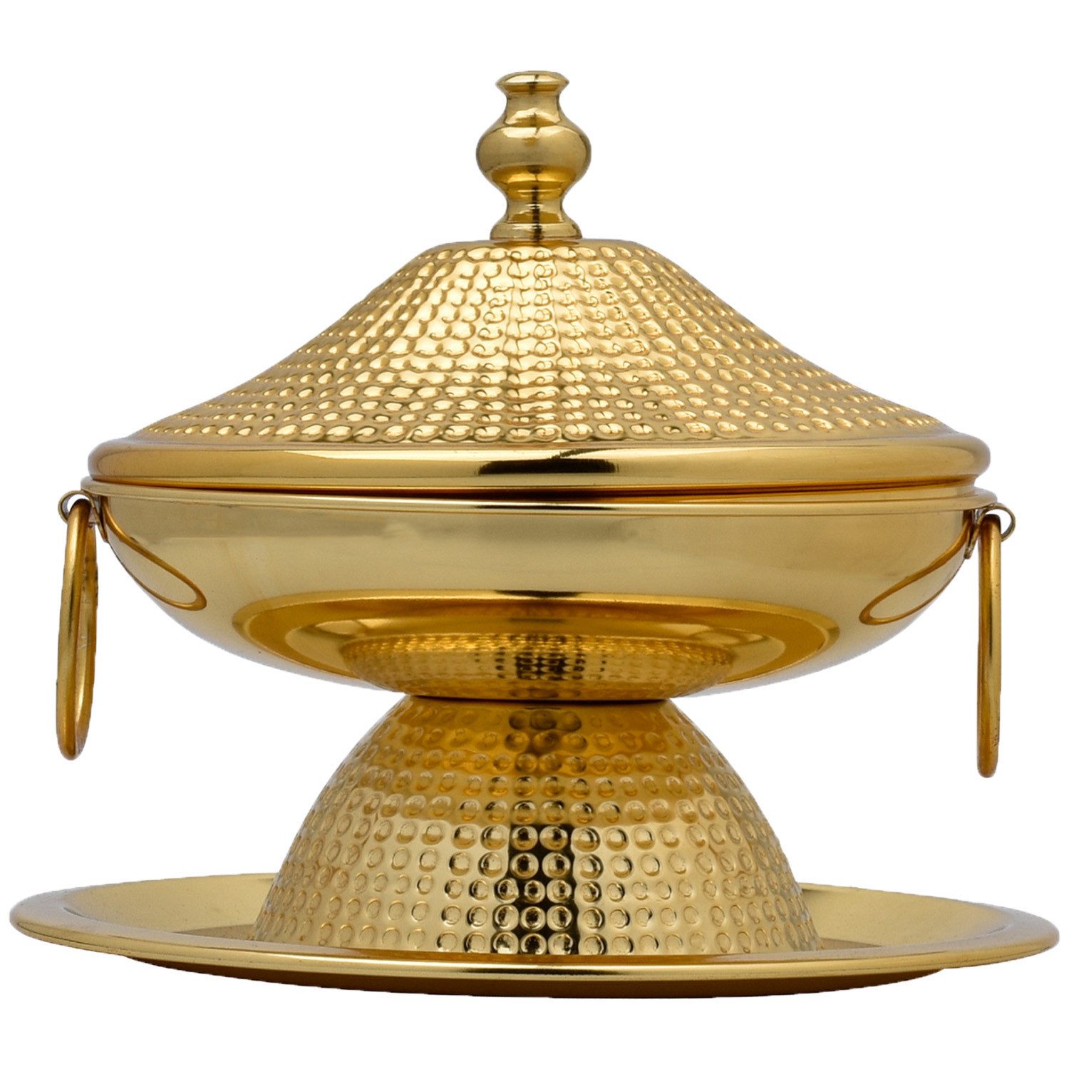 Marrakesch Orient & Mediterran Interior Zuckerdose Orientalische Deko Zuckerdose Tischdeko Dose Bonboniere Kahina Gold, Handarbeit