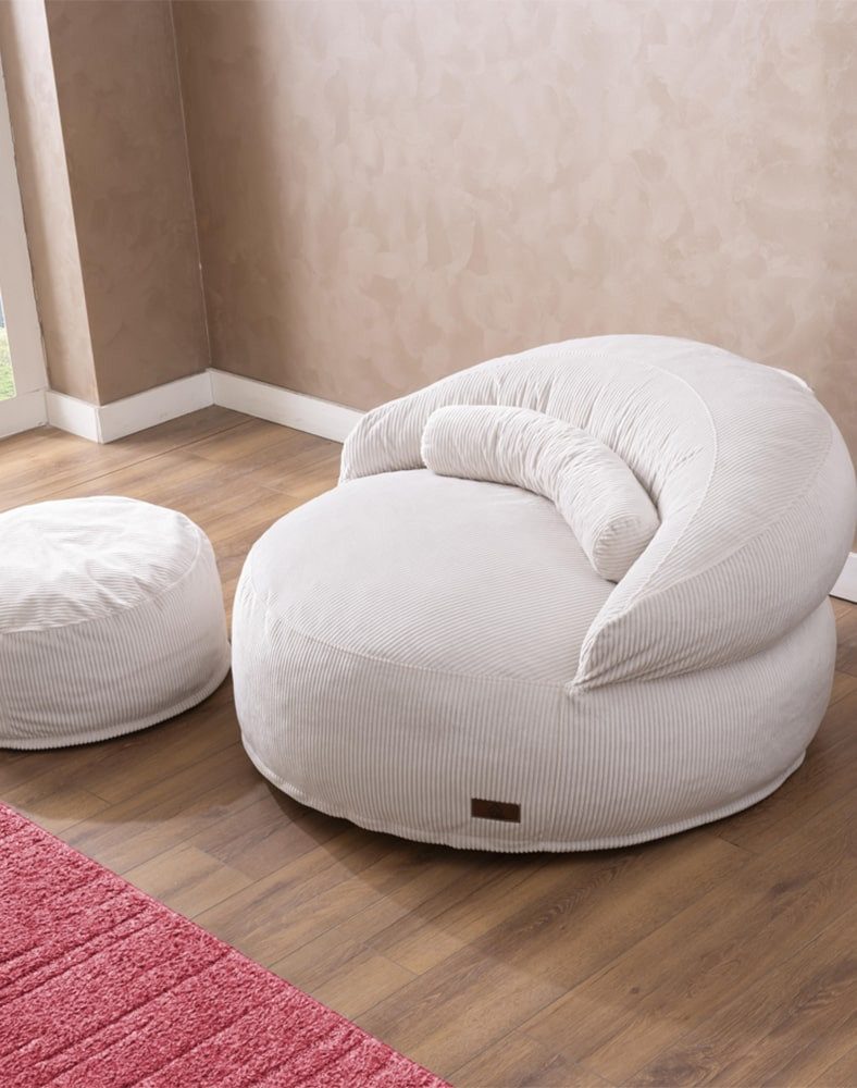 Wuuh Pouf Wuuh Felix Pouf, Soft-Pouf, Sitzhocker, Einzelsessel