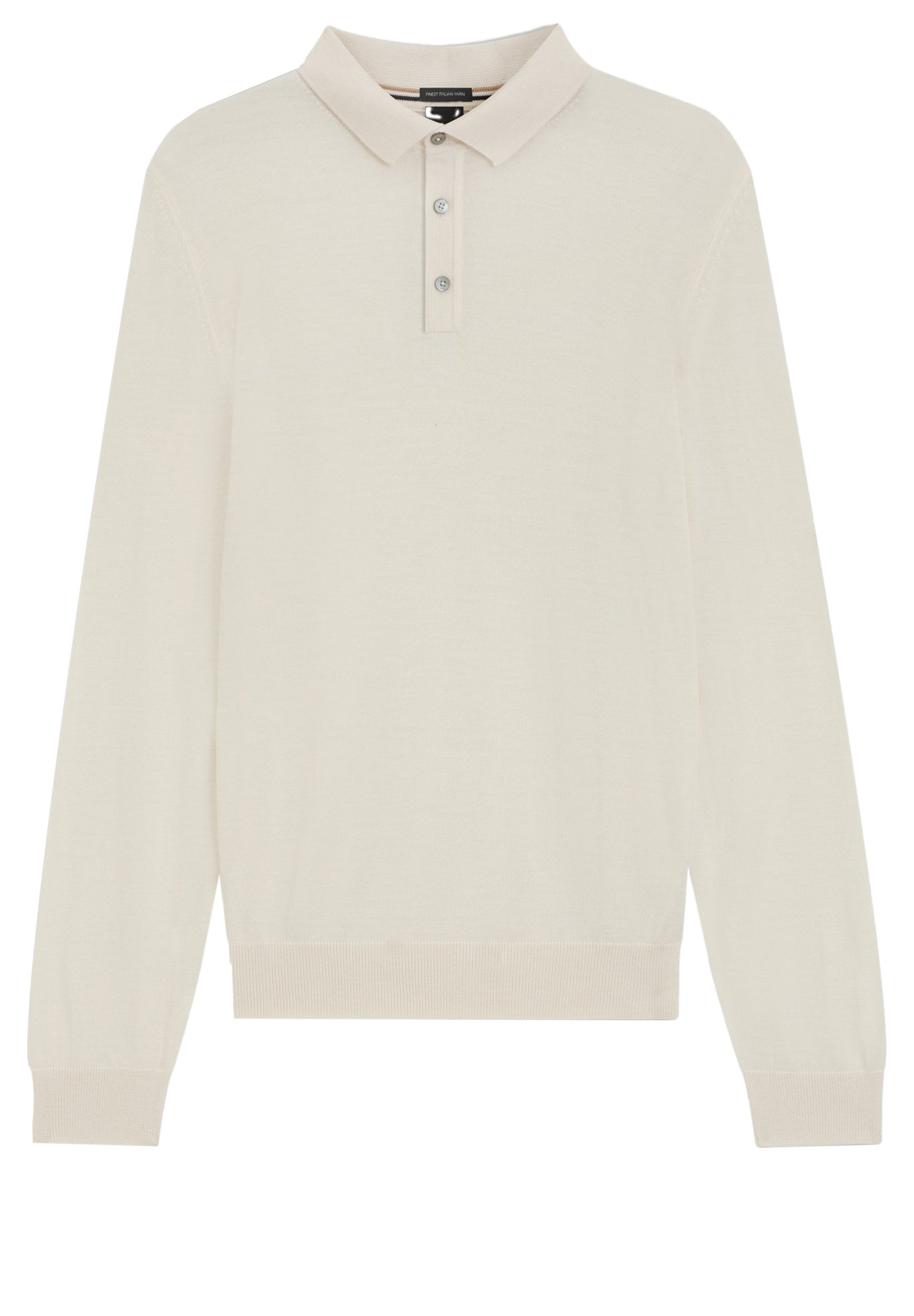 BOSS Strickpullover Lancione aus Schurwolle (1-tlg)