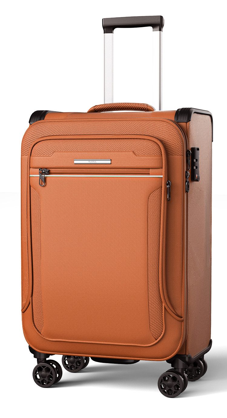 Verage Weichgepäck-Trolley Toledo Reisekoffer, S/M/L, 4 Rollen, Weichschale, erweiterbar, TSA-Schloss Trolley