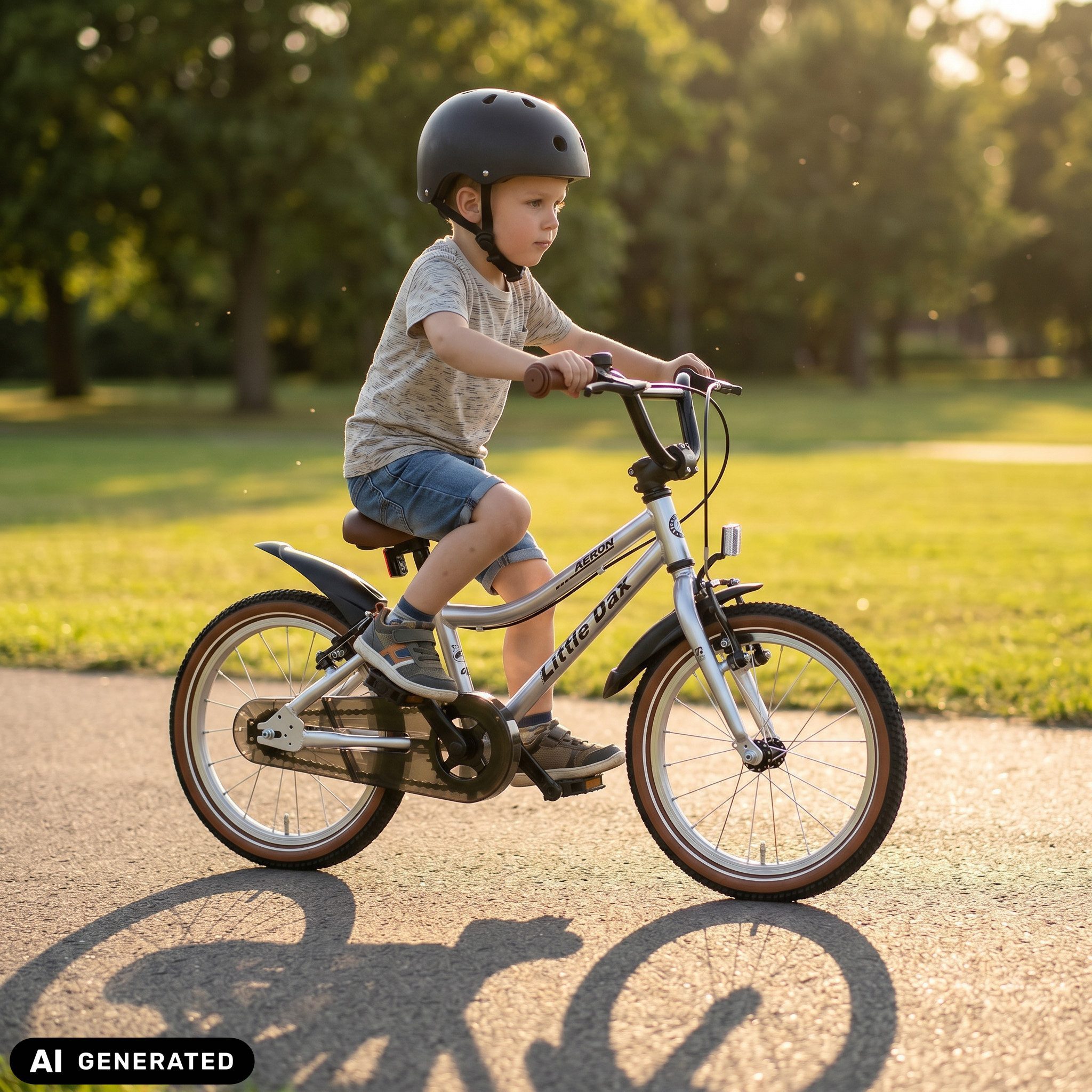 Bachtenkirch Kinderfahrrad Little Dax Fahrrad ab 3 Jahre leicht Jungen Mädchen 14 16 18 Zoll, Wählbar. Silber, Blau, Rot, 14 Zoll, 16 Zoll, 18 Zoll