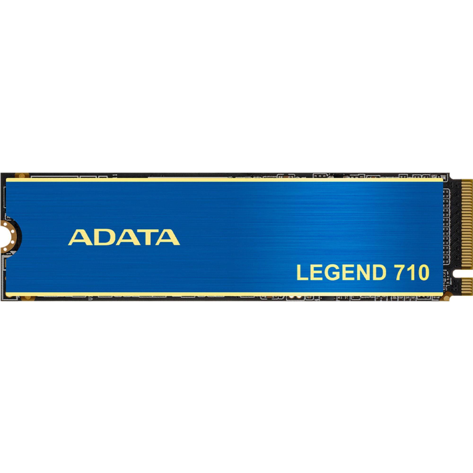 ADATA ADATA LEGEND 710 512 GB, SSD, (PCIe 3.0 x4, NVMe interne HDD-Festplatte (512 GB) Steckkarte"