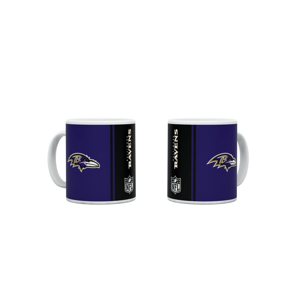 Baltimore Ravens Becher Baltimore Ravens Tasse "Gridiron", Keramik