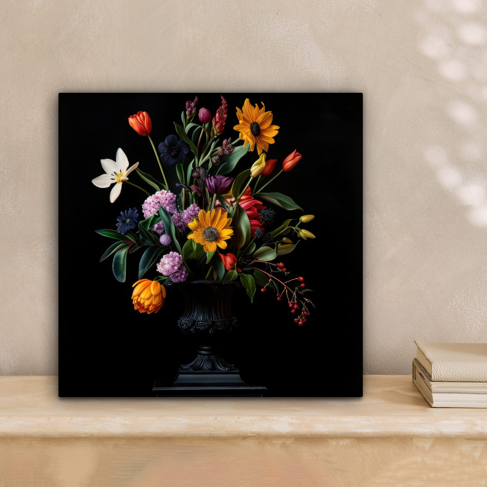 OneMillionCanvasses® Leinwandbild Sonnenblumen - Blumenstrauß - günstig online kaufen