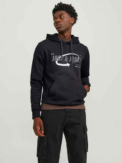 Jack & Jones Kapuzensweatshirt JCOBLACK SWEAT HOOD CH