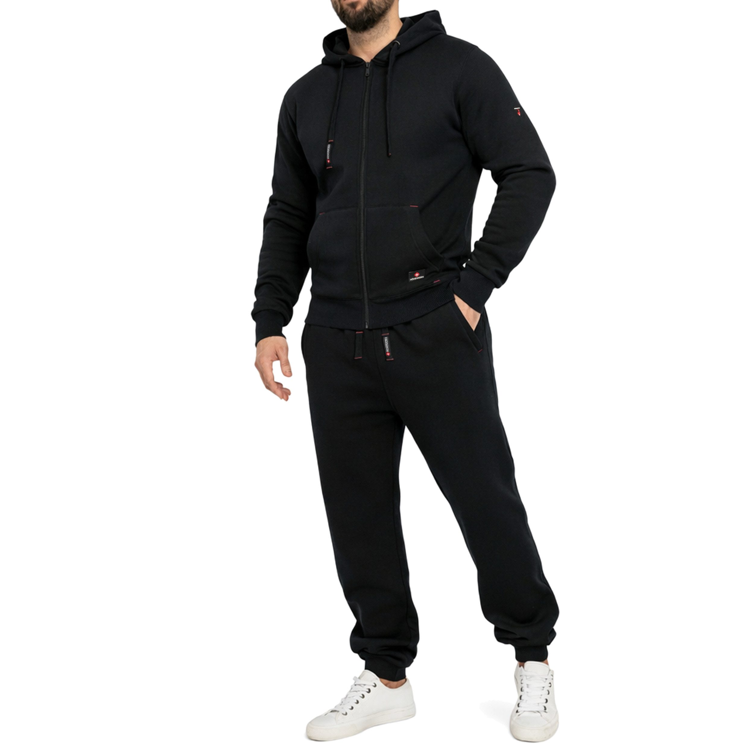 Höhenhorn Trainingsanzug Cozalp Herren Jogging Anzug für Männer Hausanzug Sport, Hochwertige Baumwolle, weiche Innenseite, angenehm warm