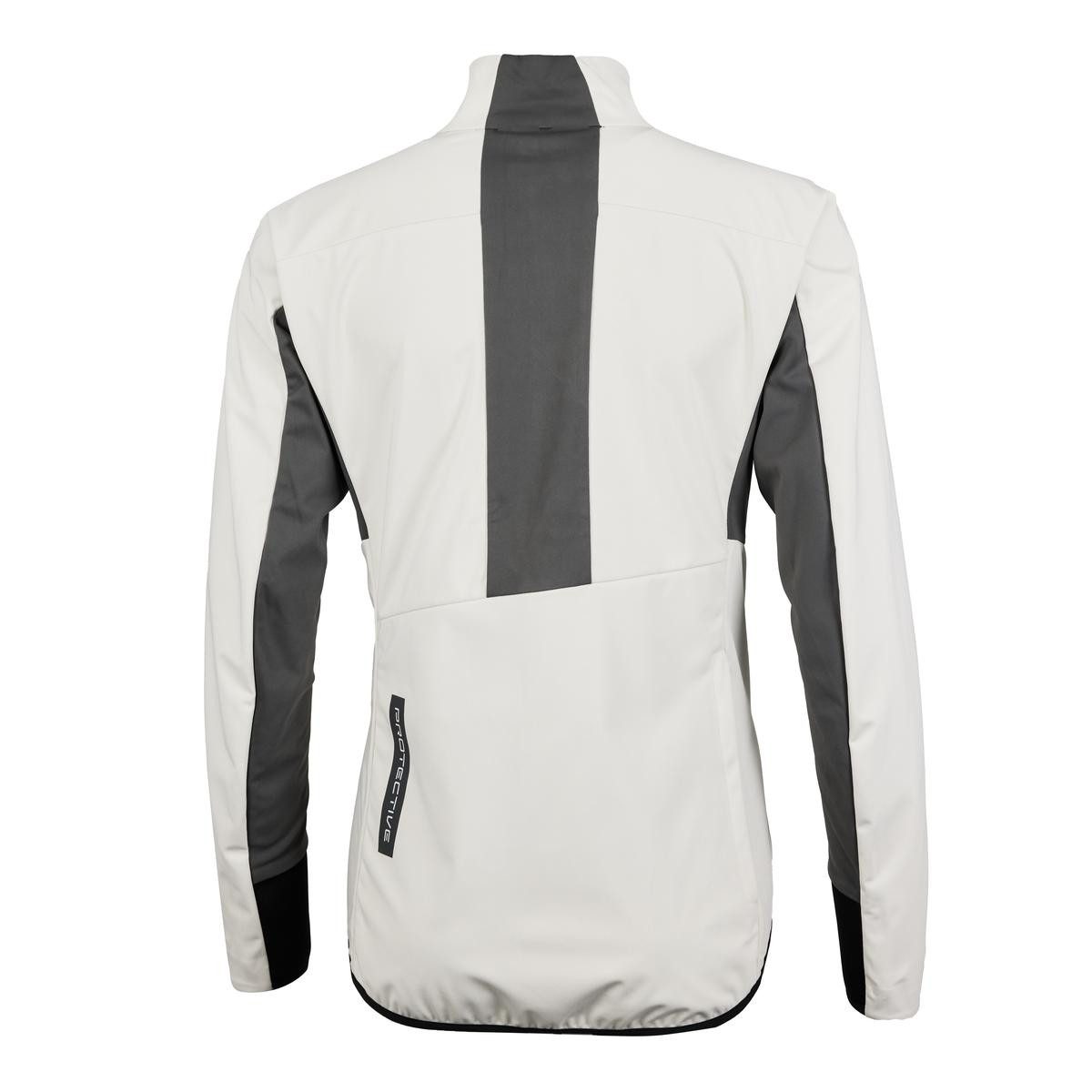 Protective Softshelljacke Softshelljacke Damen P-Beat Street 4.0 W - off white, 36 auch in großen Größen erhältlich, Frontreißverschluss mit Kinnschutz