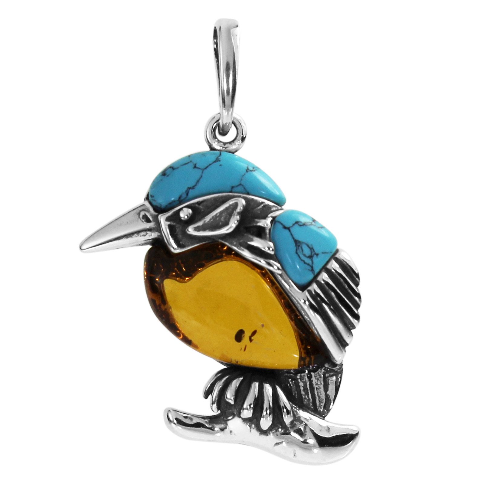 OSTSEE-SCHMUCK Kettenanhänger Ostsee-Schmuck Anhänger Vogel Anhänger Vogel günstig online kaufen