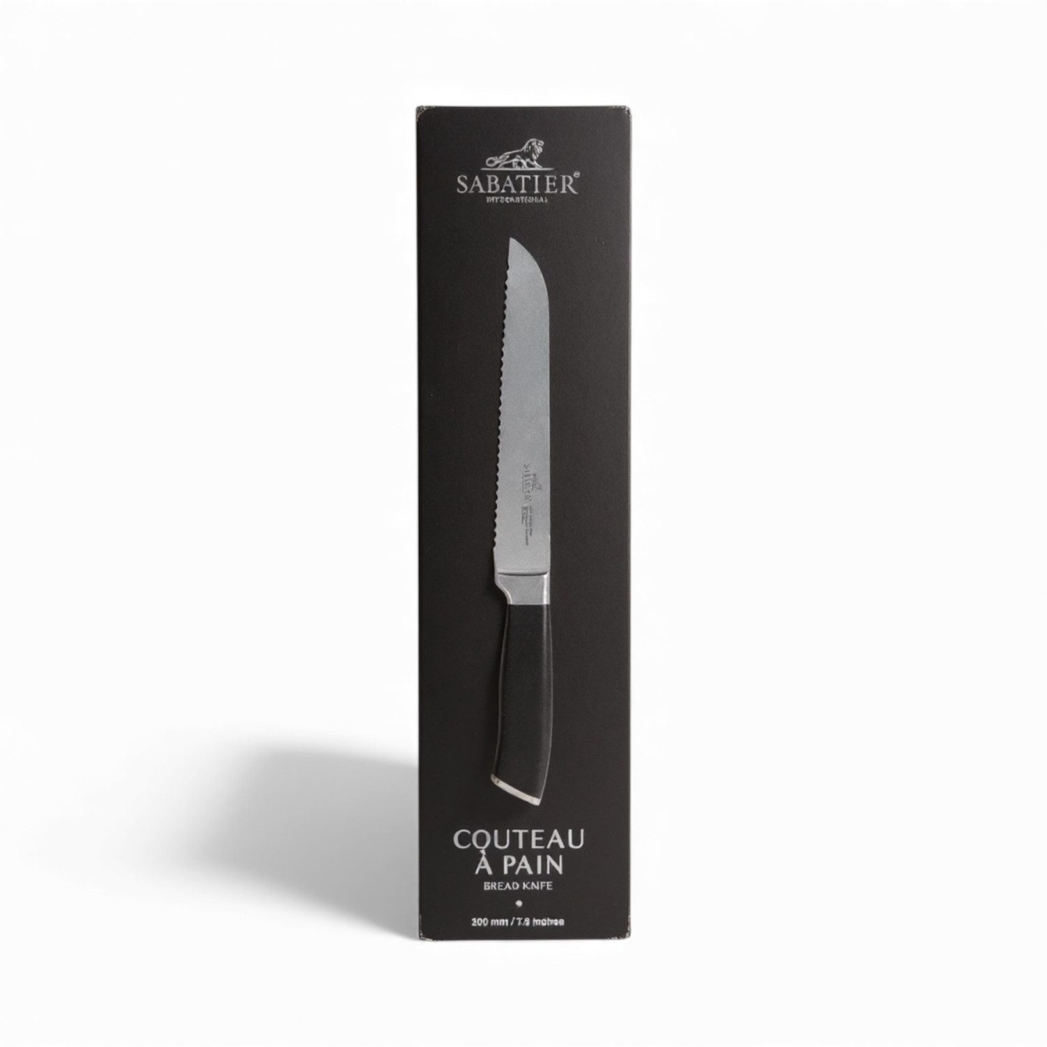 SABATIER International Brotmesser Couteau A Pain - Brotmesser mit Wellenschliff - Klingenlänge: 20 cm, Deutscher Edelstahl langlebig ergonomisch geformt