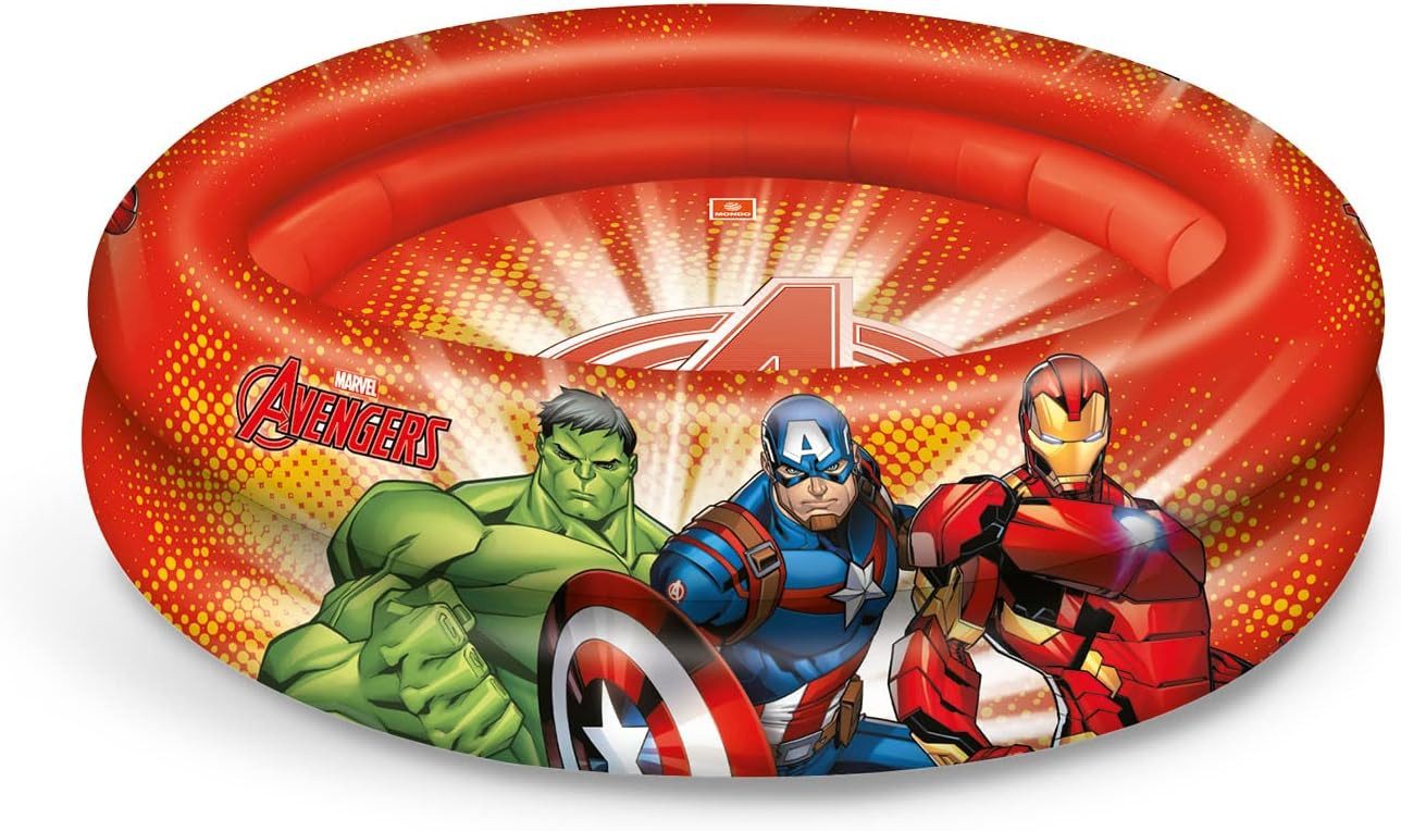 The AVENGERS Pool AVENGERS 2 Rings - aufblasbarer Pool - Durchmesser 100 cm