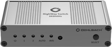 Oehlbach Audio / Video Matrix-Switch HighWay Switch 8K Signal-Umschalter für HDMI®