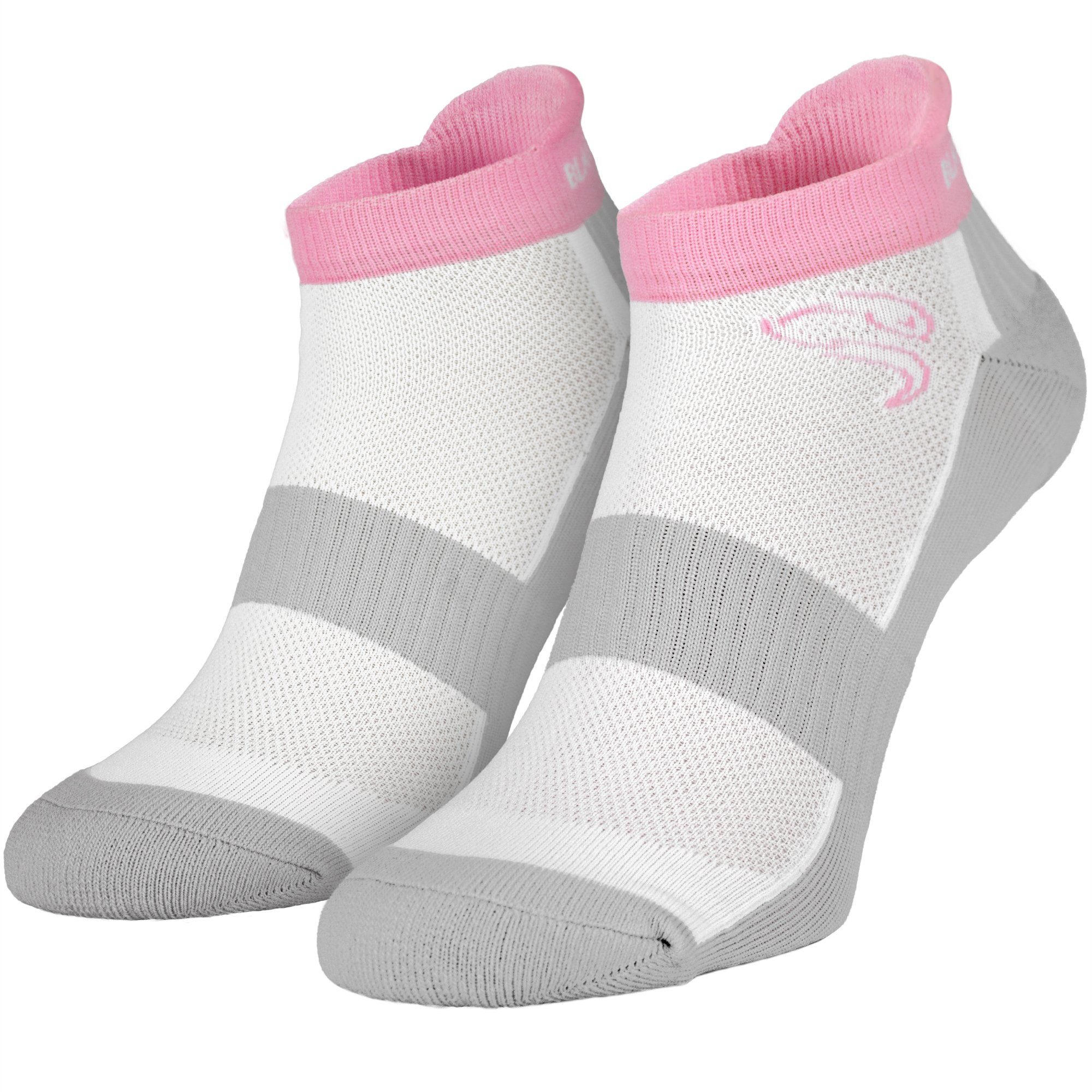 (2-Paar) Snake perfect Black Sportsocken trail Rosa