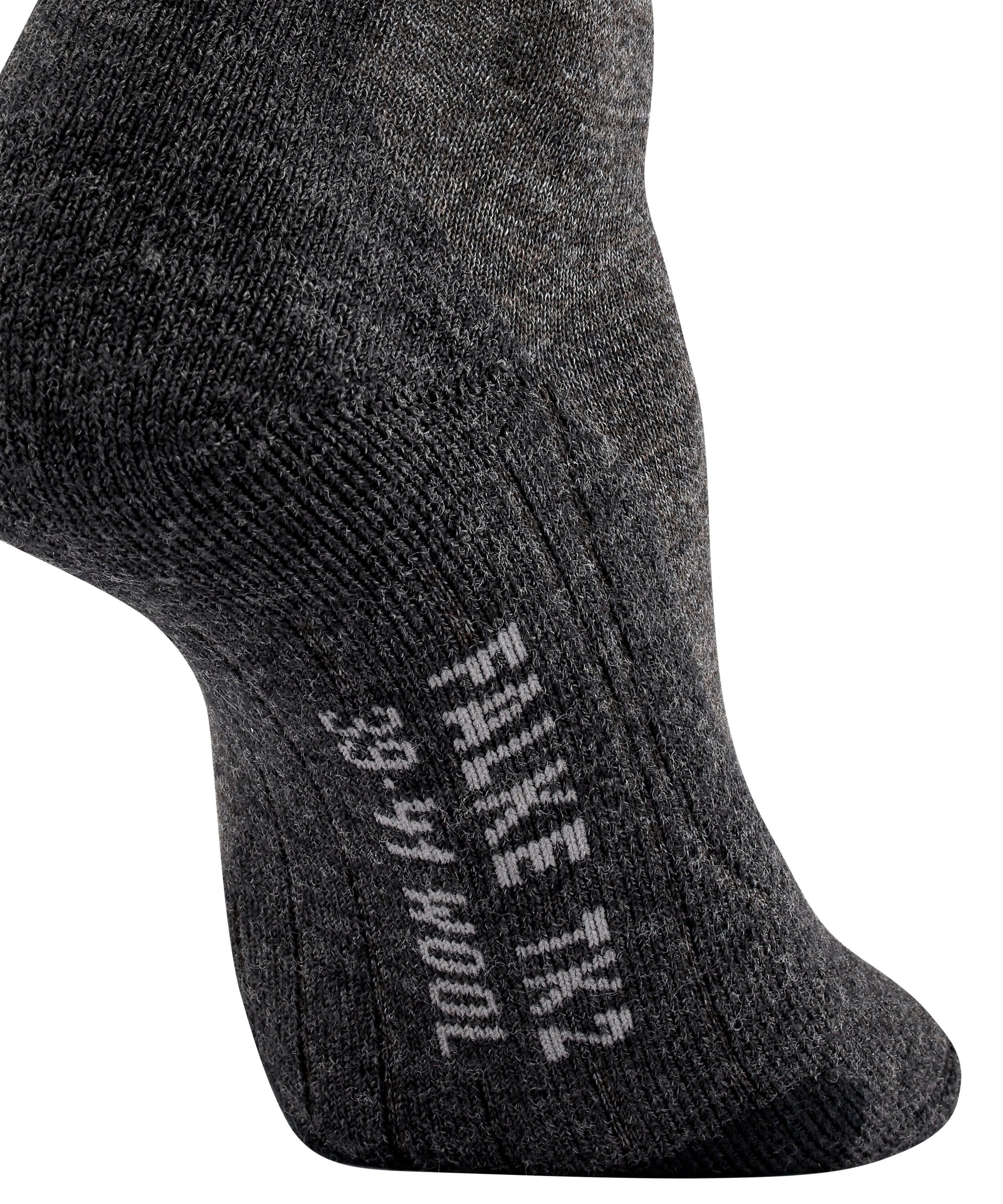 FALKE Wandersocken Wool Komfort smog Mittelgebirge (3150) TK2 im (1-Paar) Explore hoher