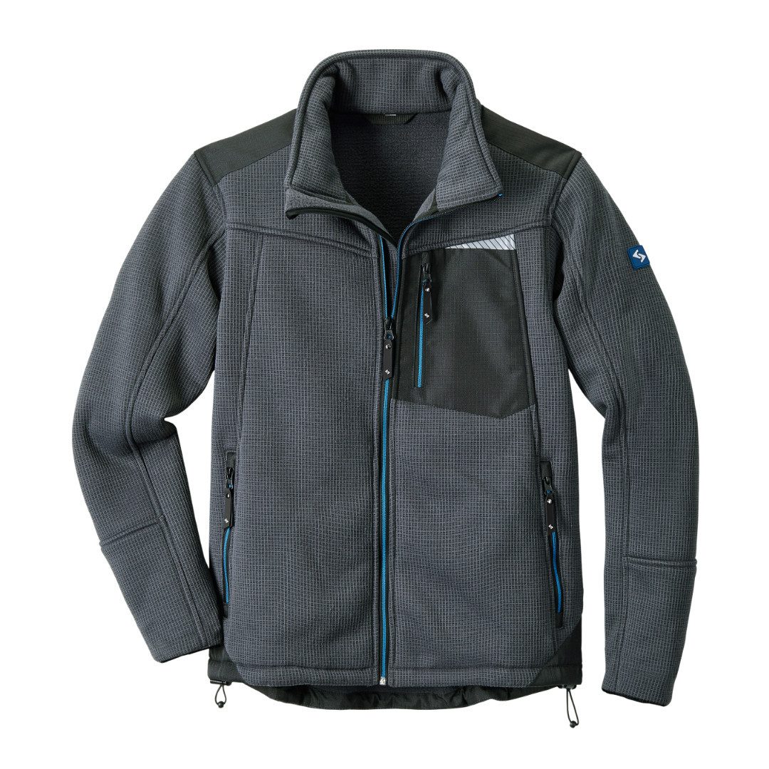 SCHEIBLER WORKWEAR Strickjacke Work-4-You Robust, Reflektierend, funktional