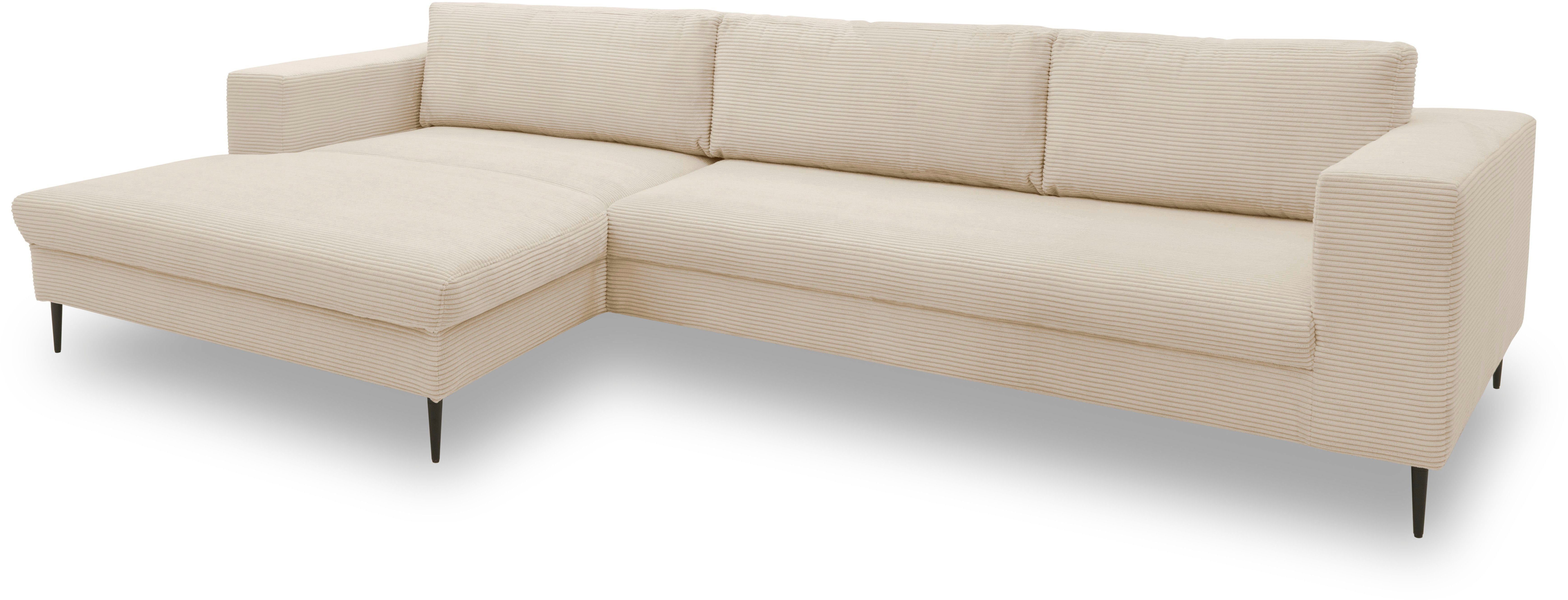 DOMO collection Ecksofa "Modica, zeitlos und elegant, L-Form", moderne Opti günstig online kaufen