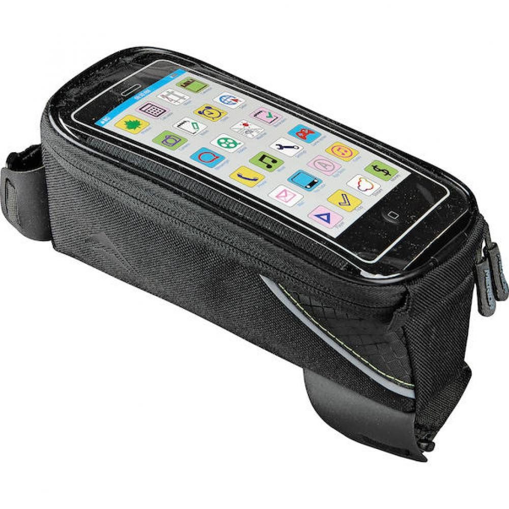 Merida Fahrradtasche Merida Oberrohrtasche Smartphone Touchscreen L Schwarz - Wasserfeste F