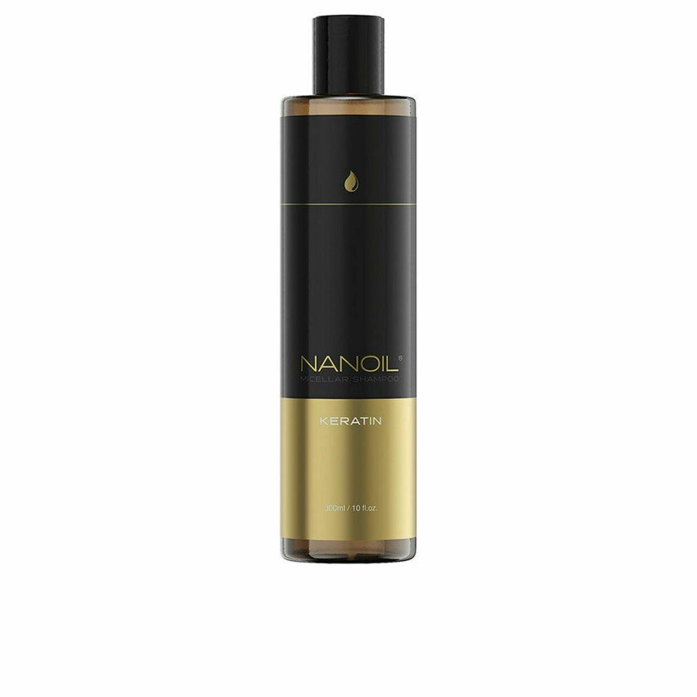 Nanoil Haarshampoo NANOIL Keratin 300ml Micellar Shampoo mit Micellar Keratin Shampoo