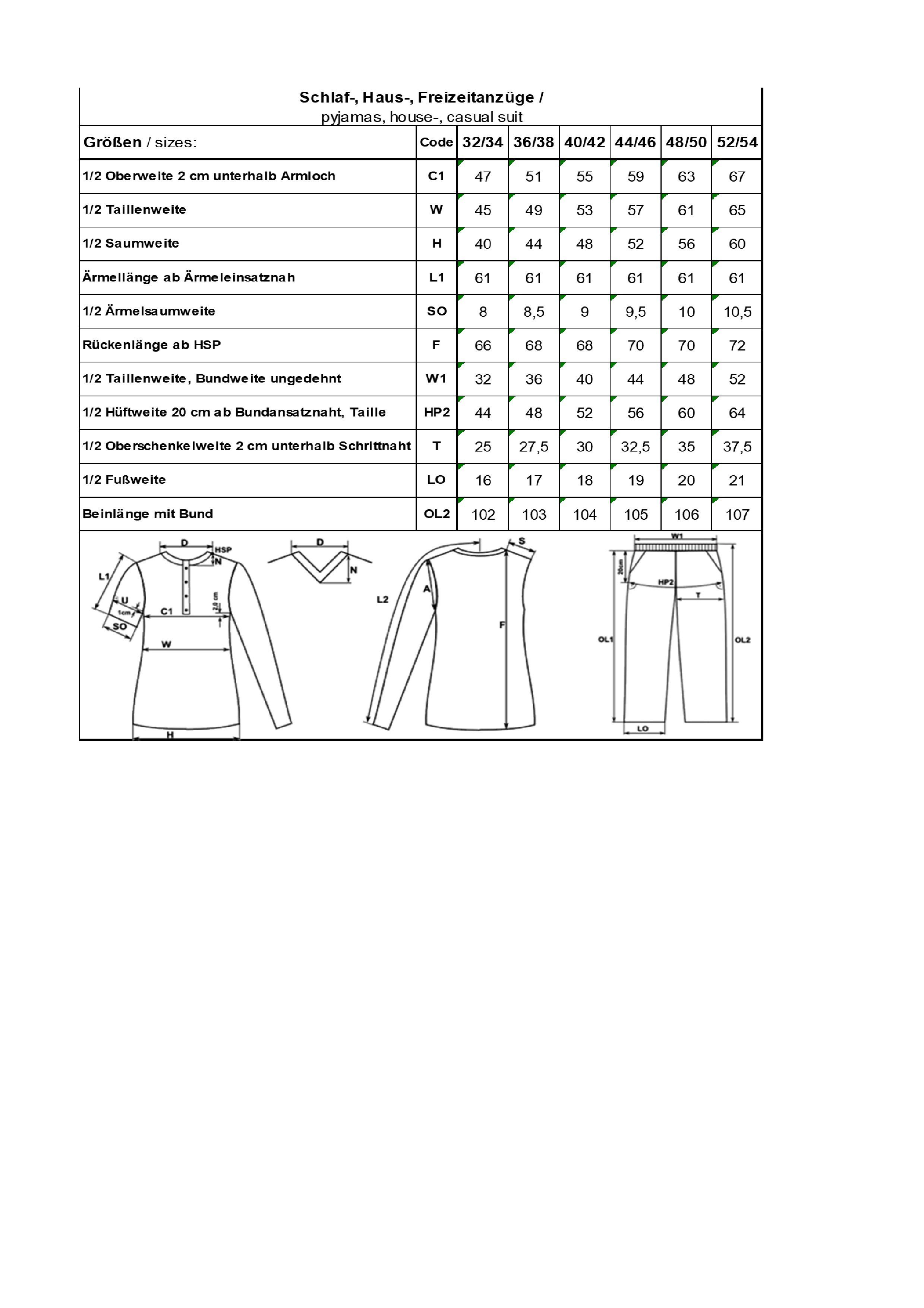 Consult-Tex Hausanzug Damen Hausanzug DW400 (Spar Set) mit Reißverschluß – Bild 5 von 5