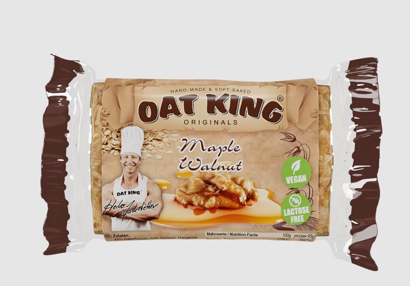 LSP OAT KING (10x95g) Hafer Bar Riegel Riegel, Bar, 1 er Einzelprodukt à 10 St., Schnelle Energiequelle vielseitige Geschmacksrichtungen Pre Workout