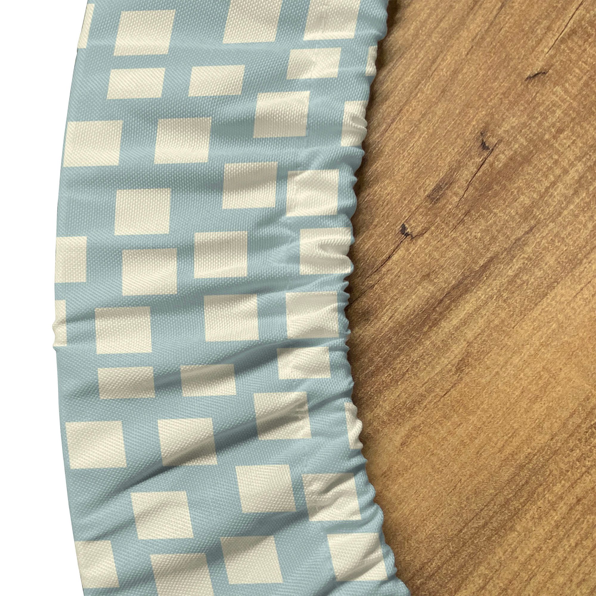 Abakuhaus Tischdecke Rundum-elastische Stofftischdecke, Modern Große Kleine Quadrate Tile