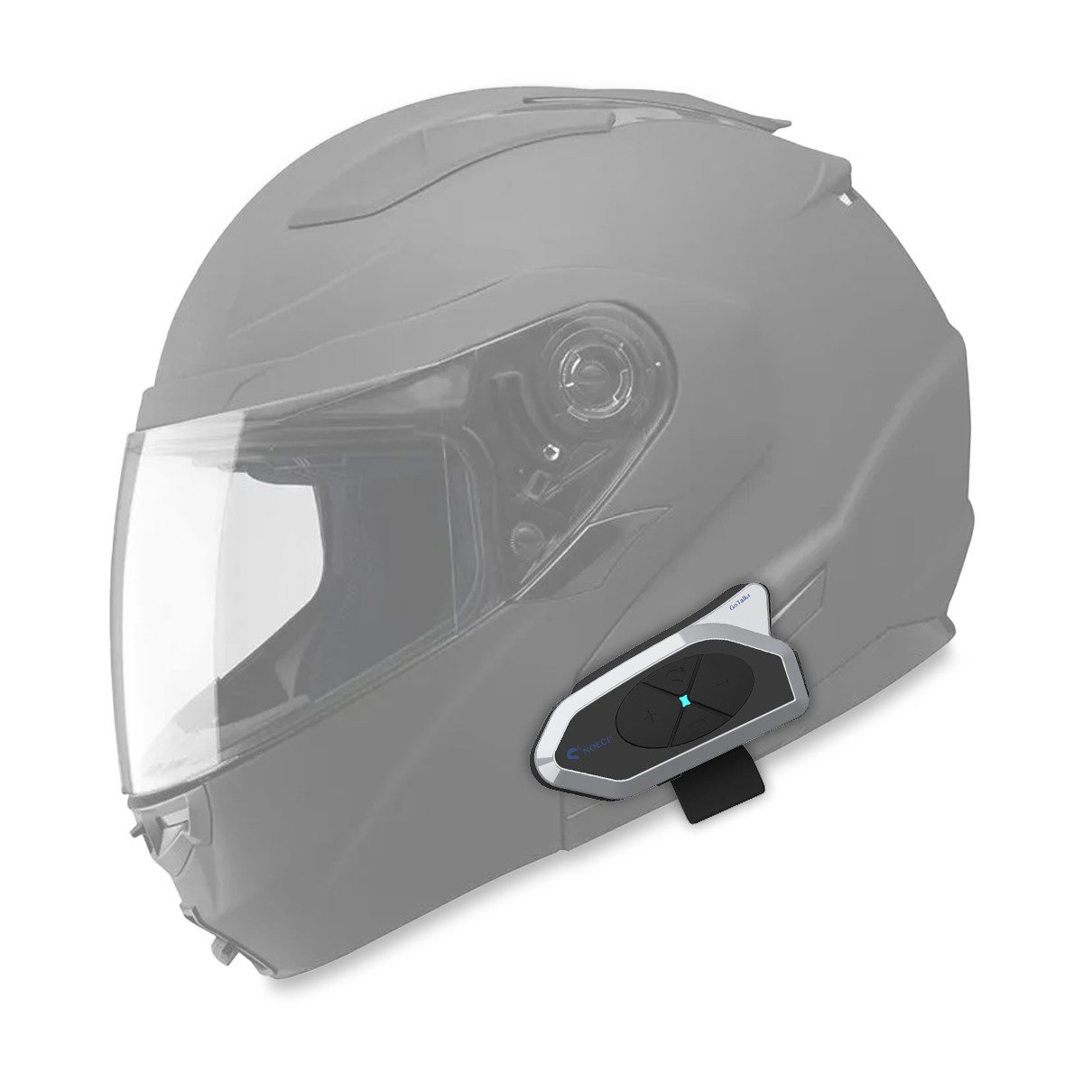 Tourtecs Funkgerät Intercom Motorrad # GoTalk4 Bluetooth Kommunikationssystem mit Headset
