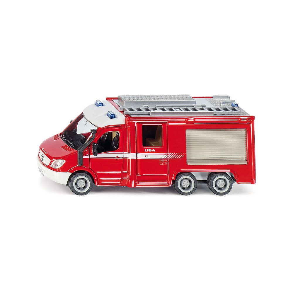 Siku Spielzeug-Traktor Siku Super 2113 - Mercedes-Benz Sprinter 6x6 Feuerwehr - 1:50