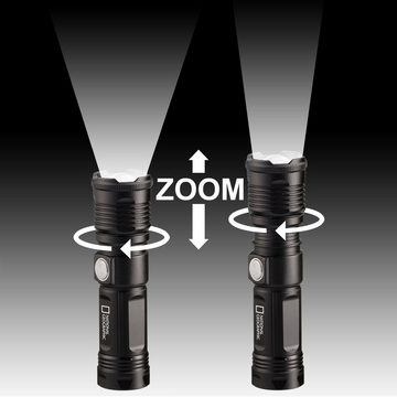 NATIONAL GEOGRAPHIC Taschenlampe ILUMINOS 1000 LED Zoom-Taschenlampe 1000 lm