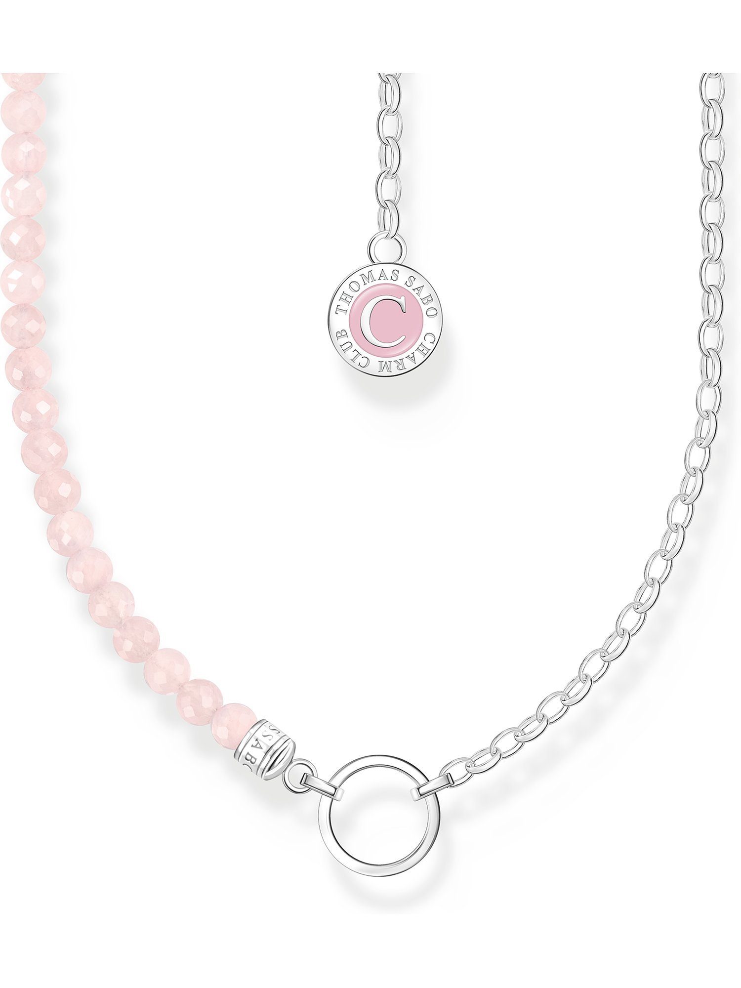 THOMAS SABO Silberkette rosa...