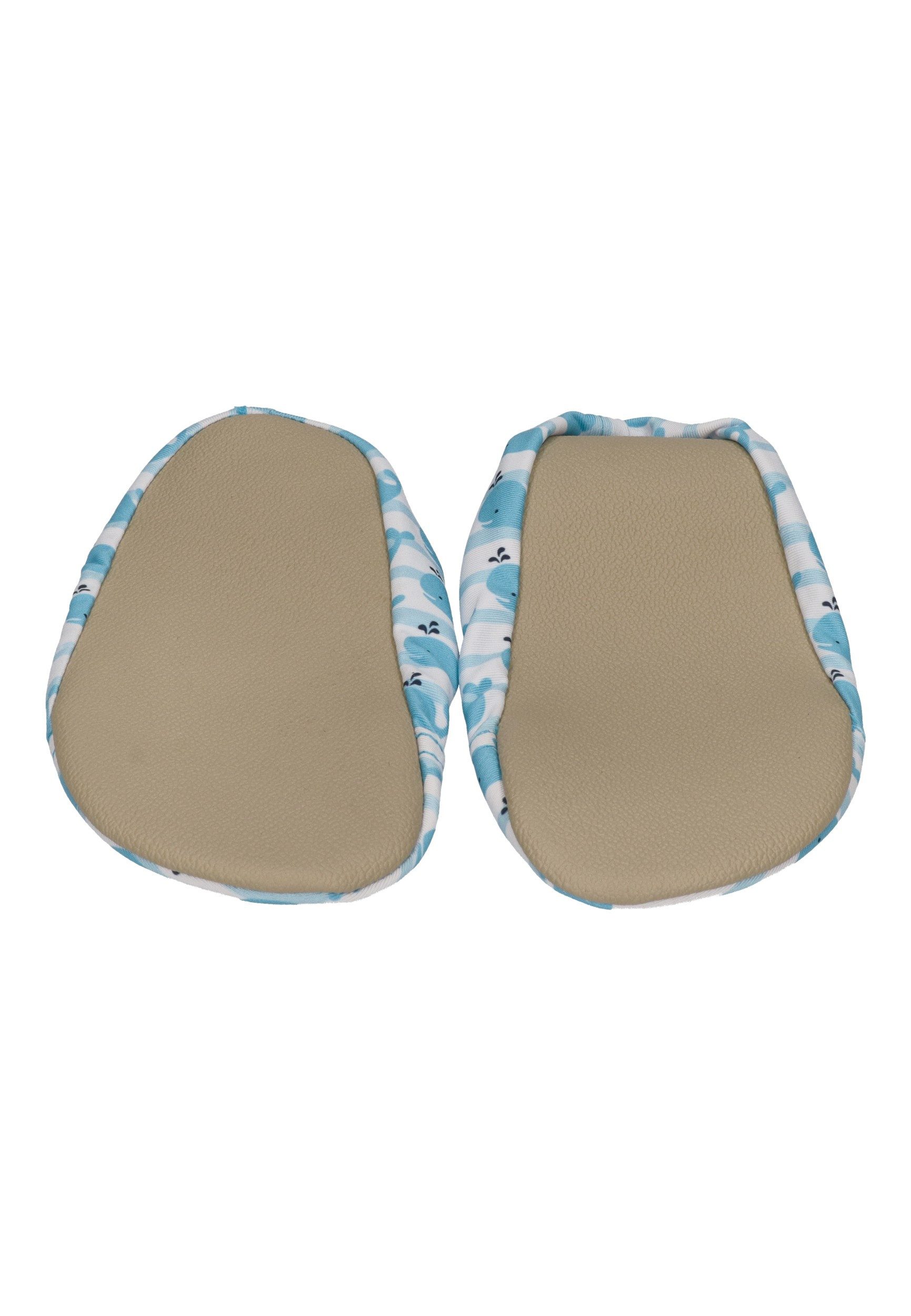 Slipstop Doris Badeschuh White Blue