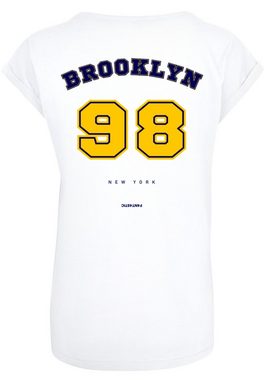 F4NT4STIC T-Shirt Brooklyn 98 NY SHORT SLEEVE TEE Print