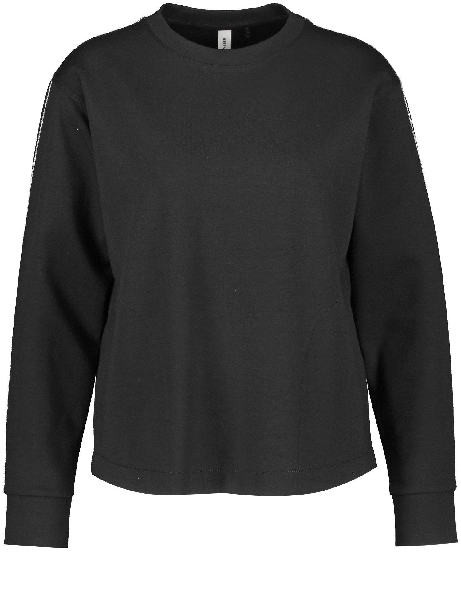 GERRY Sweatshirt WEBER zierlichem mit Sweatshirt Kettenband