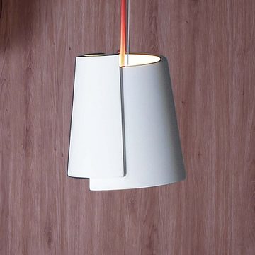 Deko-Light Hängeleuchte Pendelleuchte Twister in Weiß E14 180mm, keine Angabe, Leuchtmittel enthalten: Nein, warmweiss, Pendellampe, Pendelleuchte, Hängeleuchte