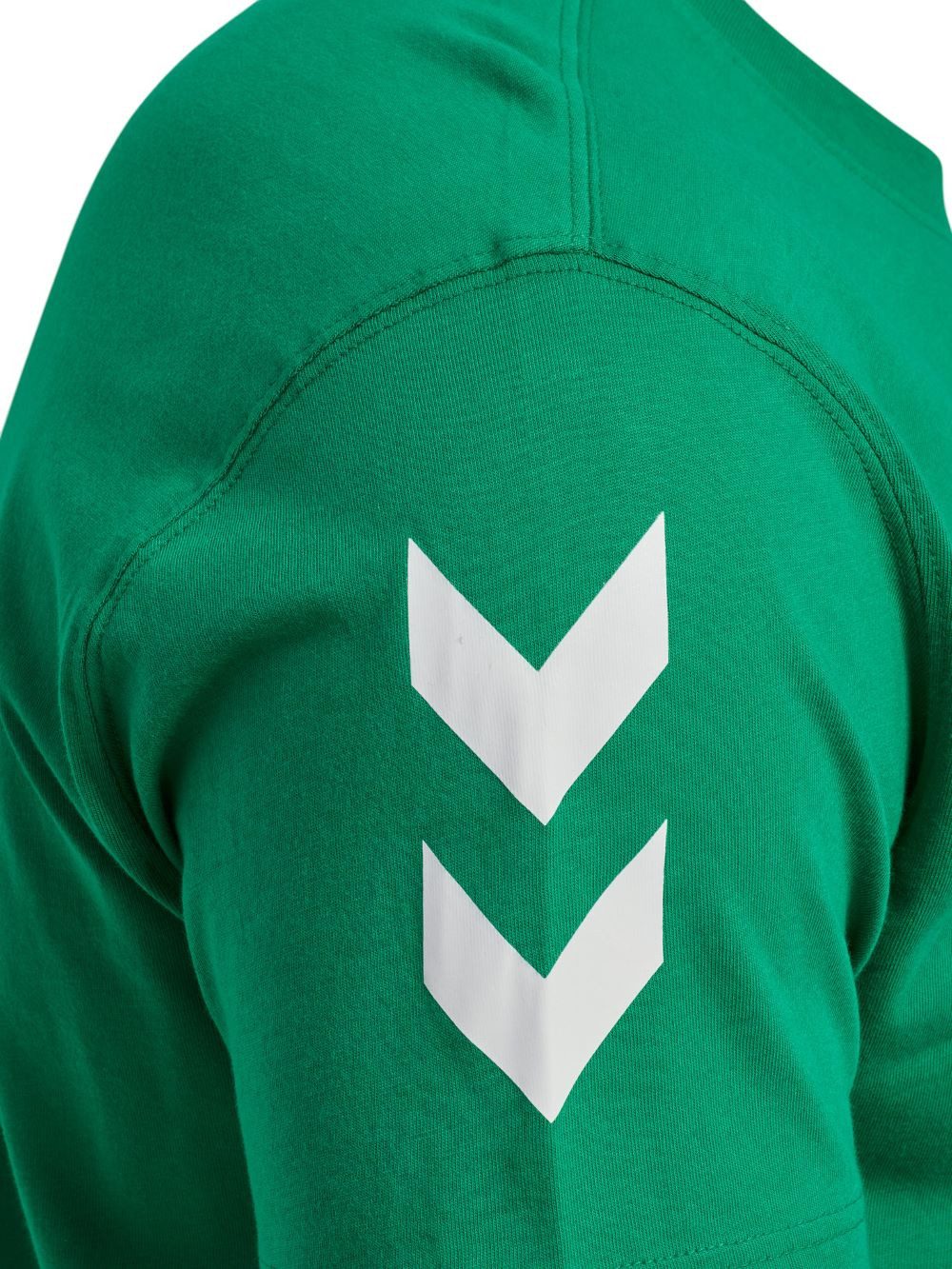 hummel T-Shirt hmlGO 2.0 Chevron (Baumwolle) grün Herren