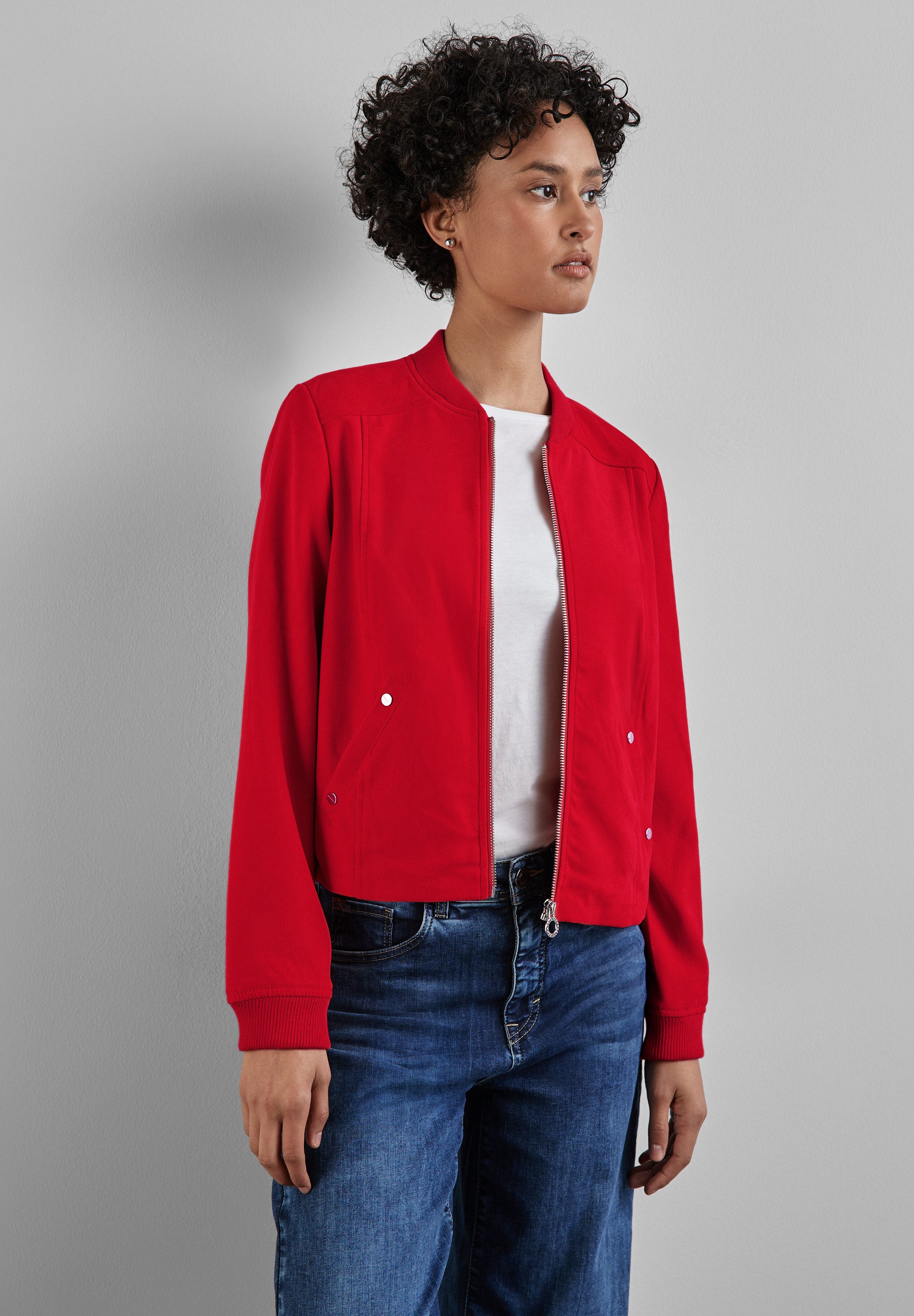 STREET ONE Blouson mit Reißverschluss-Detail