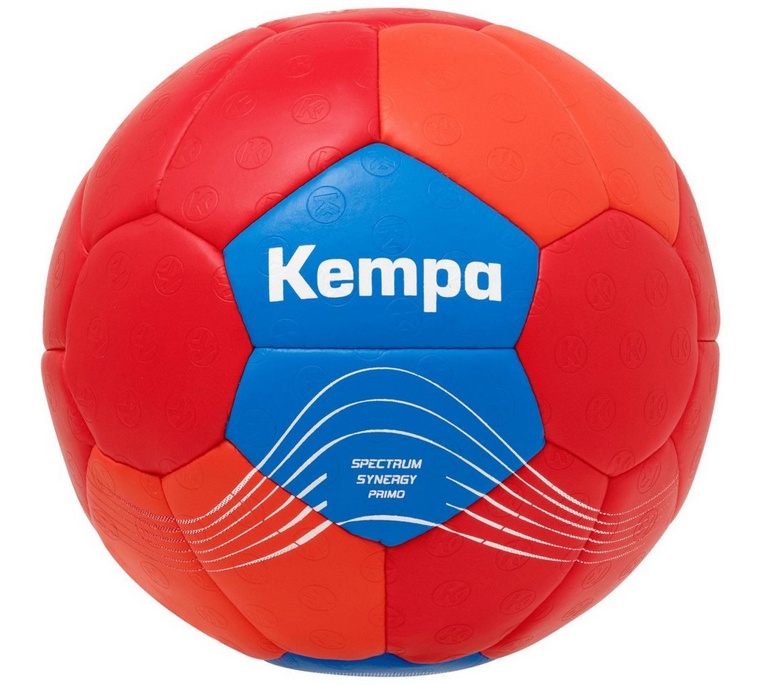 Kempa Handball Spectrum Synergy Primo (Spiel- und Trainingsball) rot/blau - 1 Stück