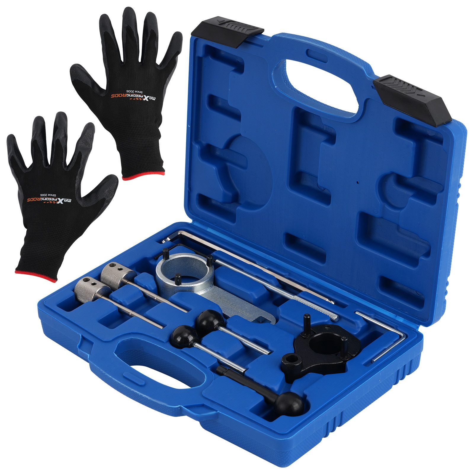 maXpeedingrods Reparatur-Set, Zahnriemen Wechsel Werkzeug Motor-Einstellwerkzeug for VAG 1.6 2.0 TDI