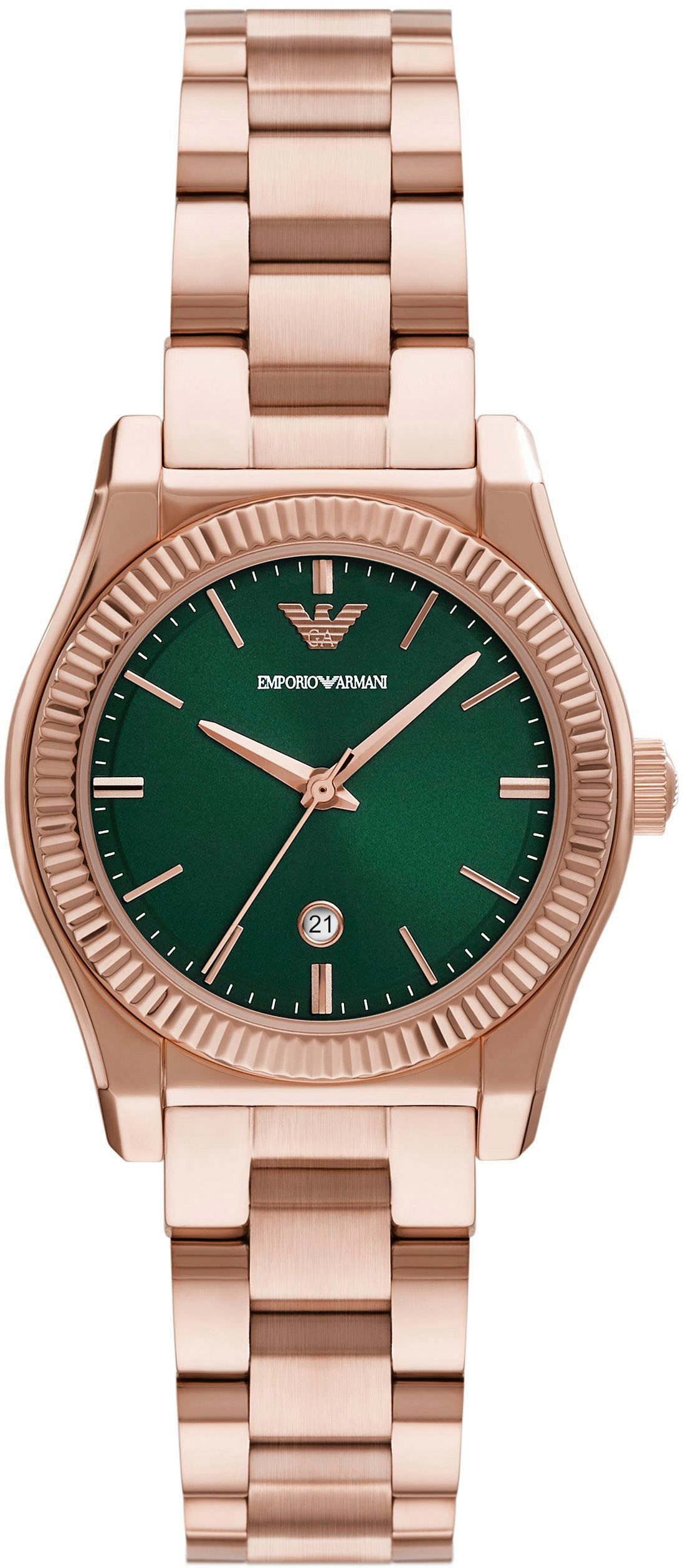 Emporio Armani Quarzuhr AR11639, Armbanduhr, Damenuhr, günstig online kaufen