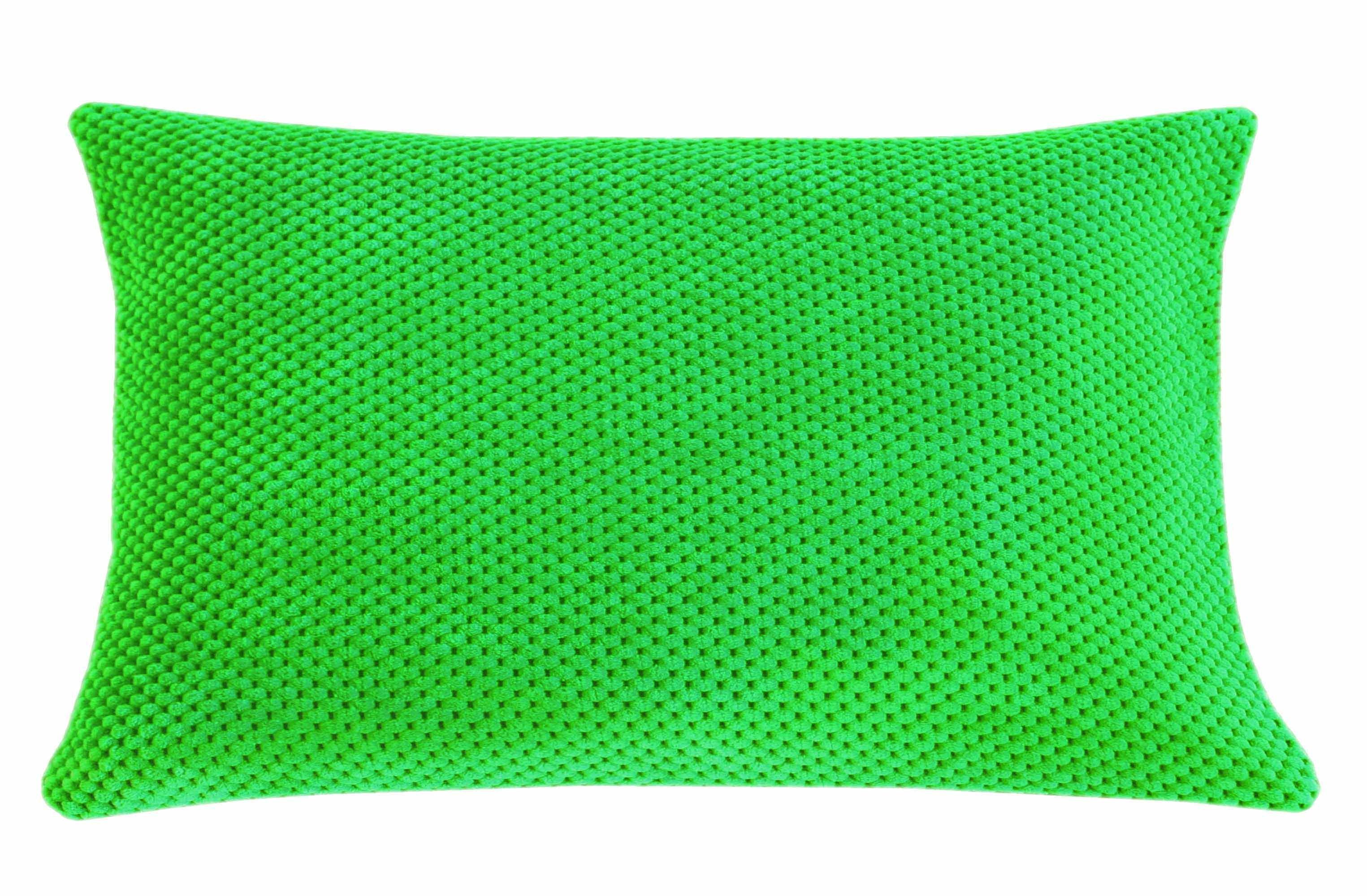 Haus und Deko Kissenbezüge Kissenbezug Dekokissen Kissenhülle 3D Waben Kissen Chenille Webstruktu, (1 Stück)