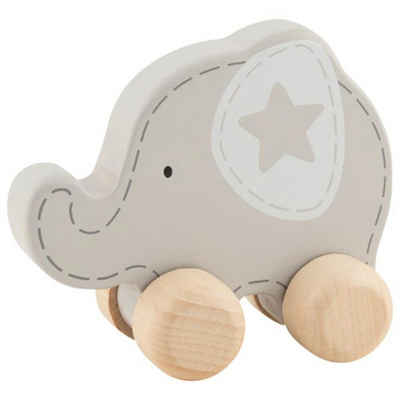 goki Lernspielzeug Schiebetier Elefant aus Holz (1-St)