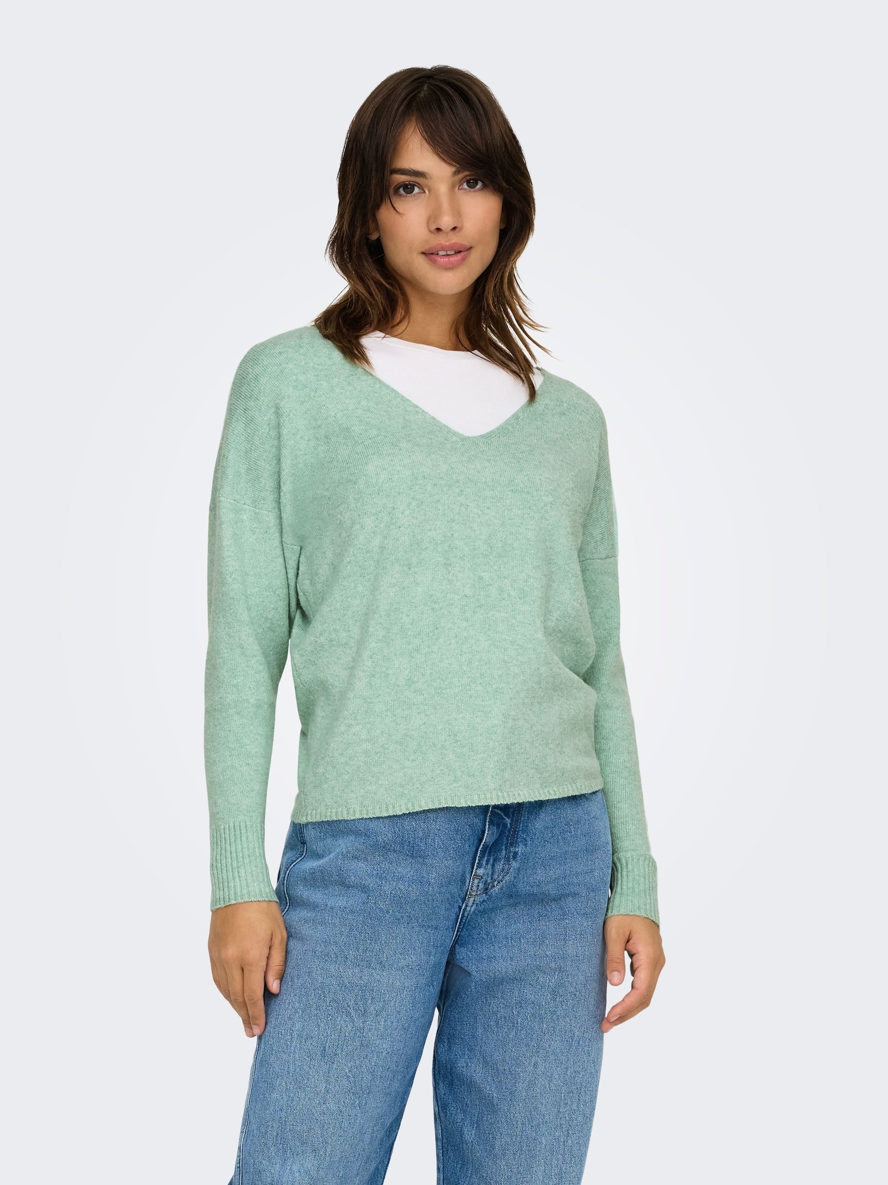 ONLY Strickpullover Feinstrick ONLRICA LIFE Longsleeve günstig online kaufen