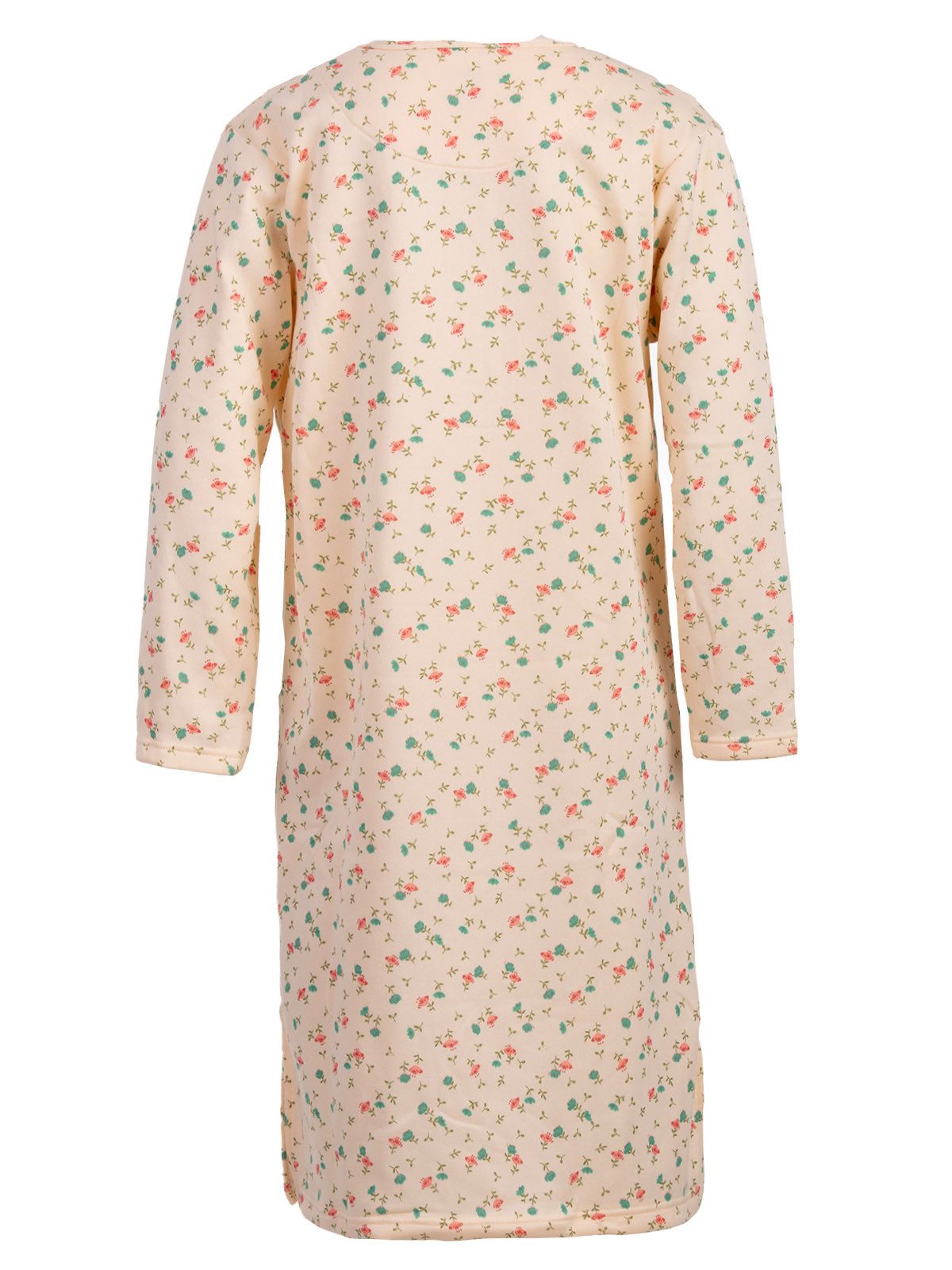 zeitlos Nachthemd Thermo Nachthemd - Blümchen