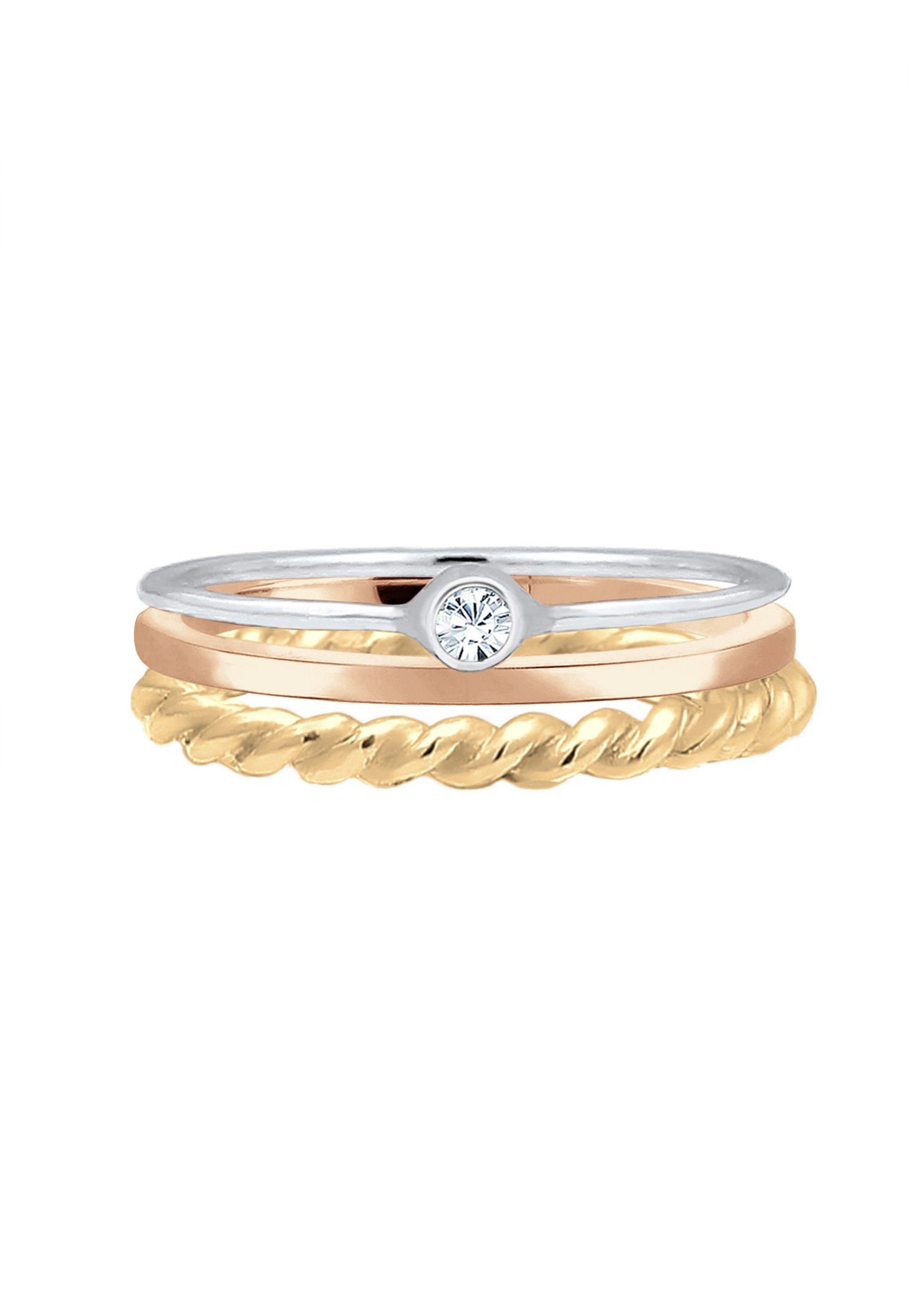 Elli Ring-Set Ring-Set mit 925 Silber, günstig online kaufen