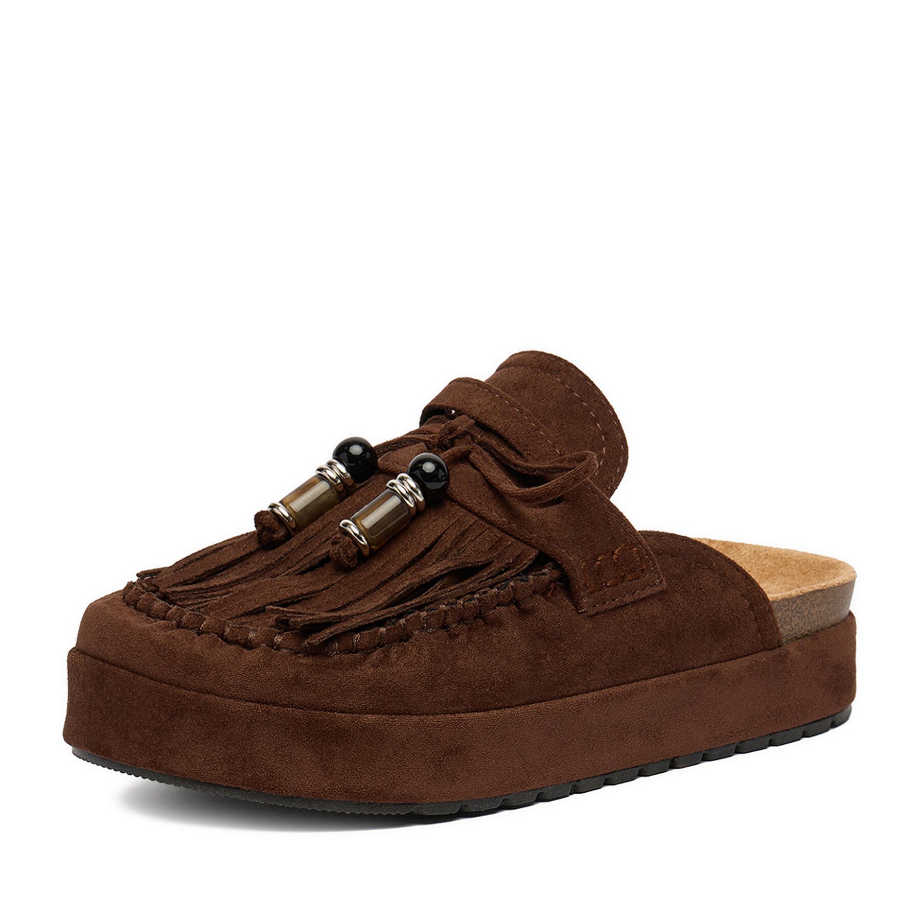 DeeZee Deezee Damen Flip-Flops Braun Badepantolette