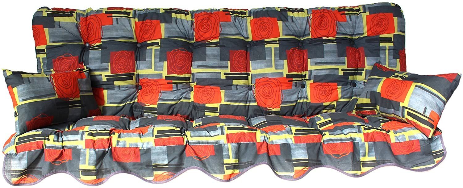 Kühnemuth Auflagekissen Auflage Polsterauflage Hollywoodschaukel 180x50 günstig online kaufen