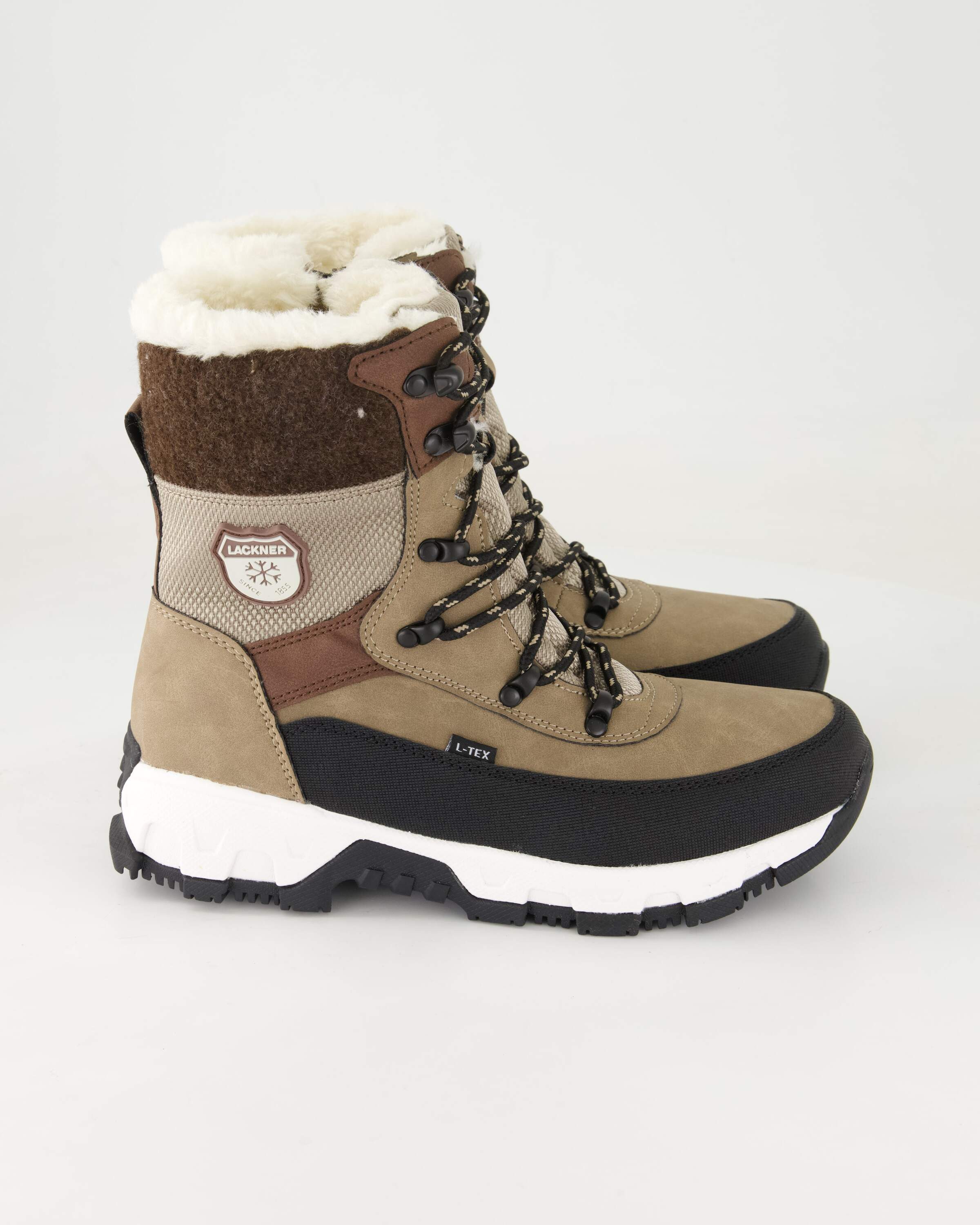 Lackner Molly Schnürstiefel Obermaterial: Leder und Textil günstig online kaufen