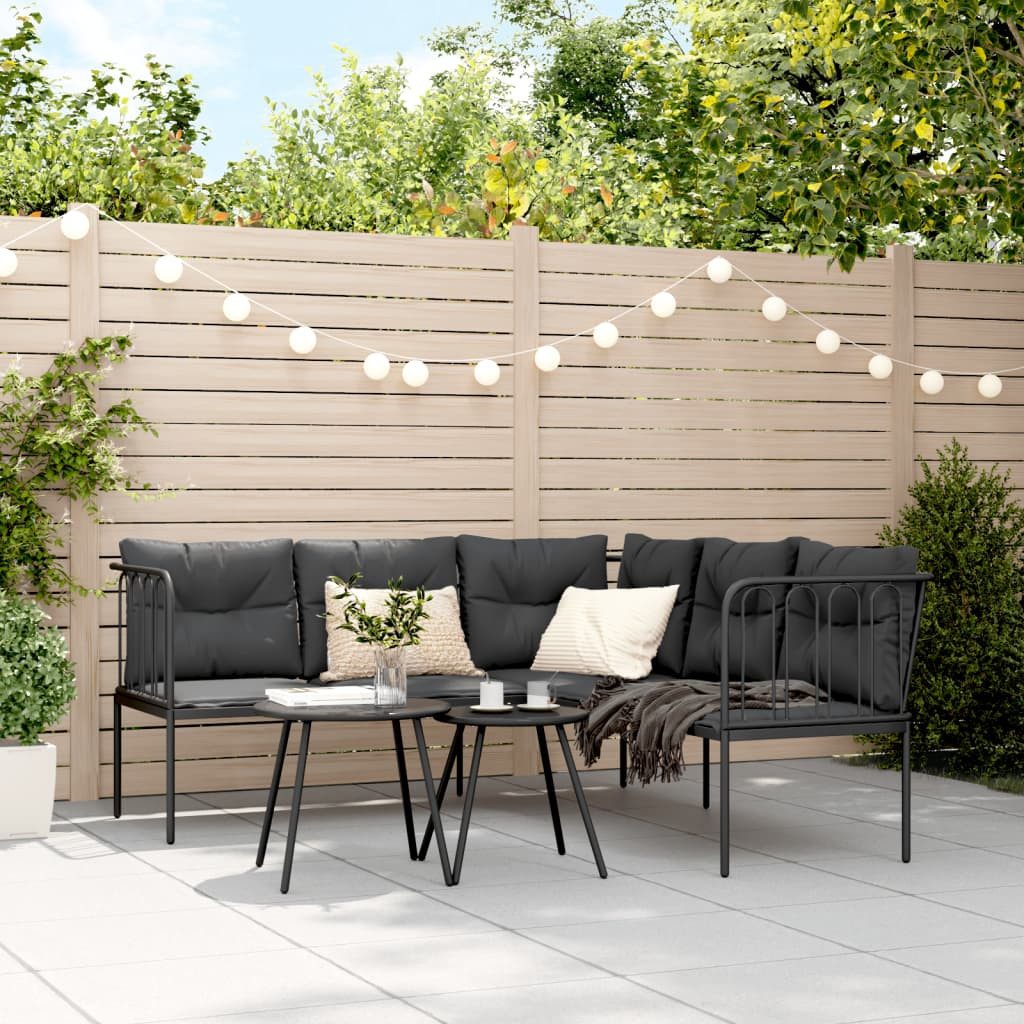 vidaXL Loungesofa Gartensofa in L-Form mit günstig online kaufen