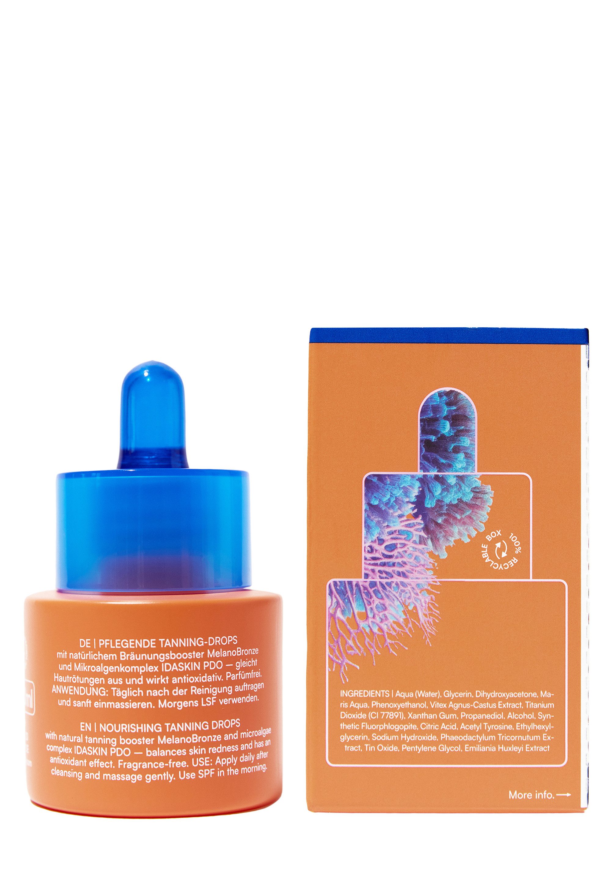 salted. Gesichtsserum Tanning Tears, Self-Bronzing Drops, feuchtigkeitsspendend, ausgleichend, antioxodativ, natürliche Bräune