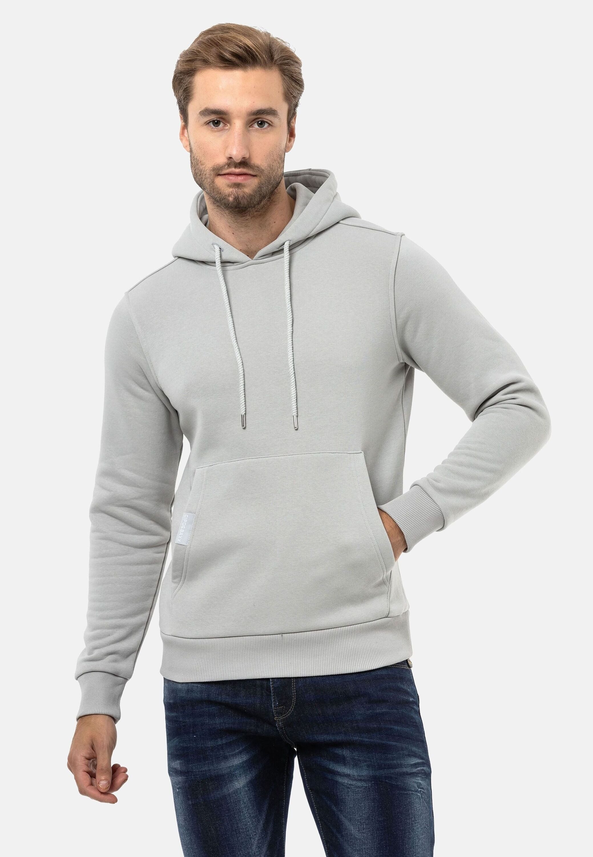 Cipo & Baxx Sweatshirt "Sweatshirts" 1 Stk. tlg. mit Kapuze, CL557 günstig online kaufen