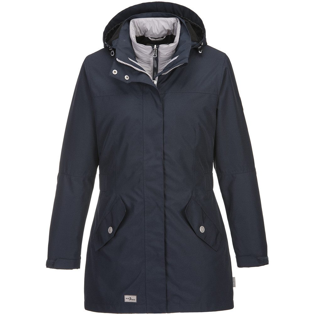 RennerXXL Parka Blue Wave Jane 3-in-1 Funktions-Doppeljacke Damen günstig online kaufen