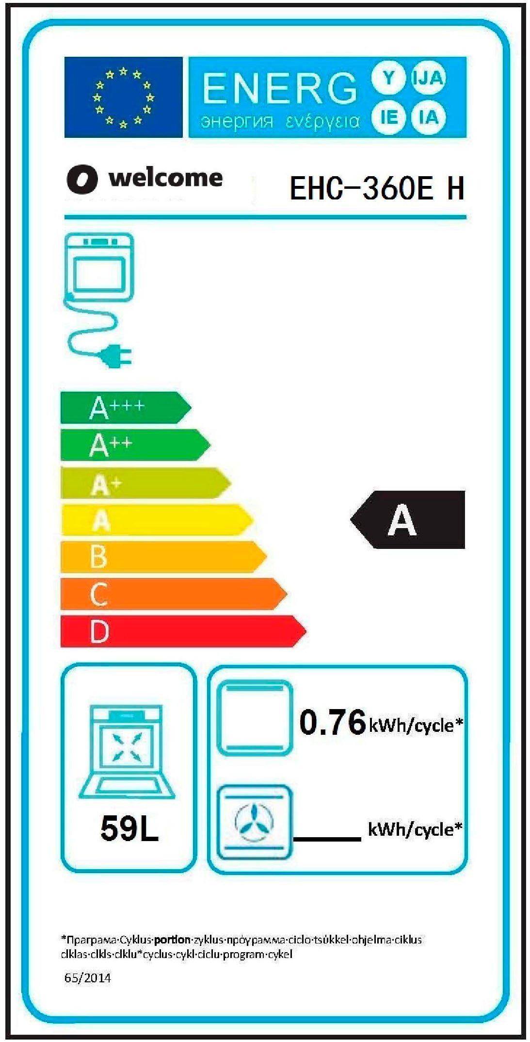 Energieeffizienzklasse: 
